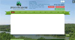 Desktop Screenshot of pinesvet.com
